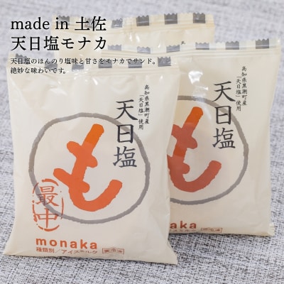 Made in 土佐★天日塩もなか6個(高知アイス)
