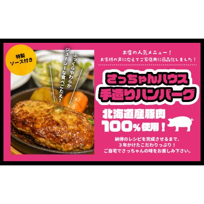 【お試し♪】さっちゃんハウス『ハンバーグ』2種セット各1個入[47-1475]