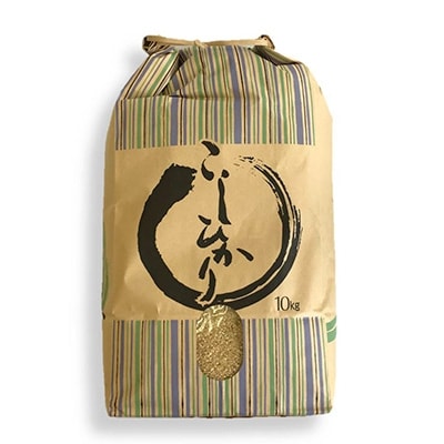 【令和4年産】七尾産コシヒカリ玄米20kg(10kg×2袋)