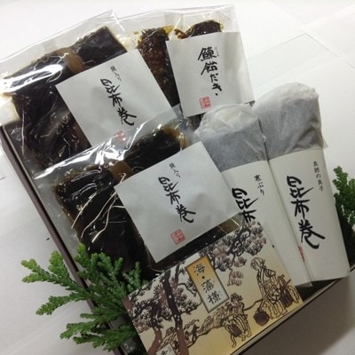 昆布海産物處しら井　能登の手作り昆布巻の詰め合わせ