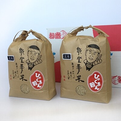 【令和元年産】七尾産ひゃくまん穀 6kg(玄米3kg×2袋)
