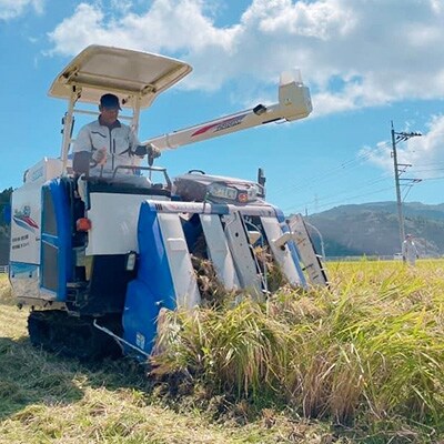 【毎月定期便】能登産コシヒカリ　能登夢米6kg(玄米3kg×2袋)全6回