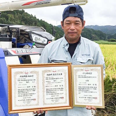 【毎月定期便】能登産コシヒカリ　能登夢米6kg(精米3kg×2袋)全6回