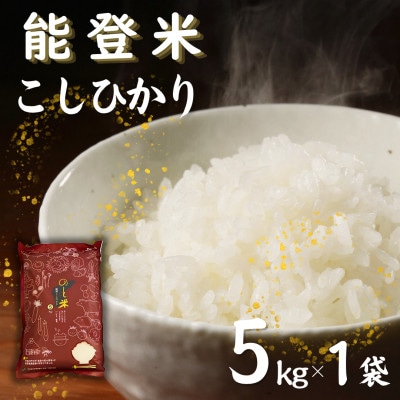 【令和7年産】能登米コシヒカリ5kg (5kg×1袋)