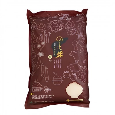 【令和7年産】能登米コシヒカリ5kg (5kg×1袋)