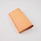 【本革】名刺入れ/ナチュラル/ハンドメイド