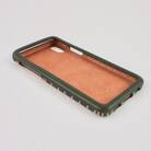 【iPhoneXR用】本革ケース/グリーン/ハンドメイド