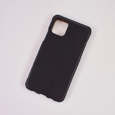 【iPhone11proMax用】本革ケース/ブラック/ハンドメイド