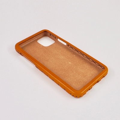 【iPhone13promax用】本革ケース/キャメル/ハンドメイド