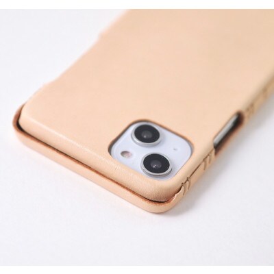 【iPhone14用】本革ケース・チョコ