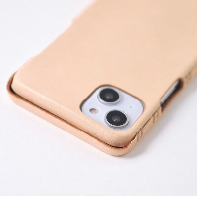 【iPhone14用】本革ケース・ダークブラウン