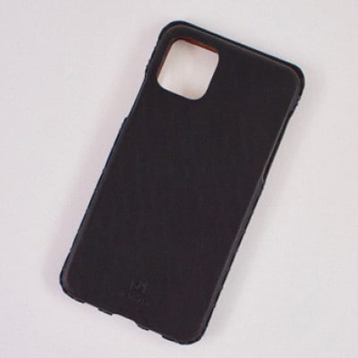 【iPhone14用】本革ケース・ブラック