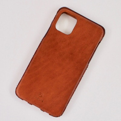 【iPhone15用】本革ケース・ブラウン