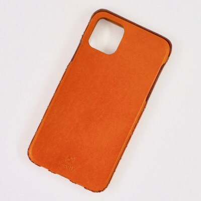 【iPhone16用】本革ケース・キャメル