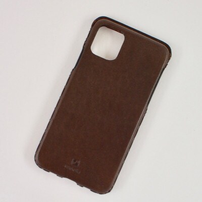 【iPhone16用】本革ケース・ダークブラウン