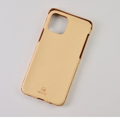 【iPhone16用】本革ケース・ナチュラル
