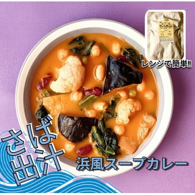 レンジで簡単　お魚出汁の野菜ゴロゴロスープ3種セット(各2個 計6個入)