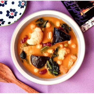 レンジで簡単　さば出汁のスープカレー　野菜たっぷり(1個入)