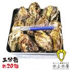 能登のかき　三分缶ガンガン焼き(約20個・ナイフ付)