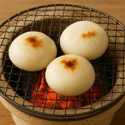 江戸時代 加賀藩在来もち米 [黒糯(くろもち)] の丸餅 2袋