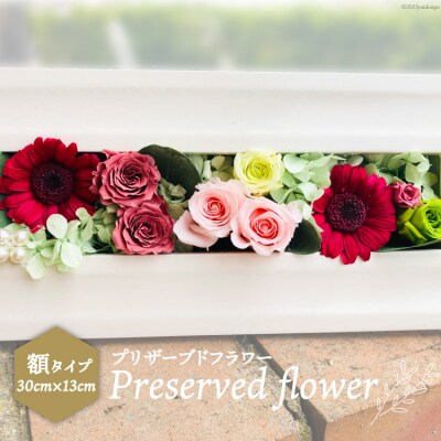 プリザーブドフラワー 額 花 ギフト / littleprincess [38600026]