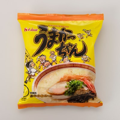 福岡・博多の味『うまかっちゃん』30袋(5袋パック×6セット)【豚骨ラーメン】.AB626