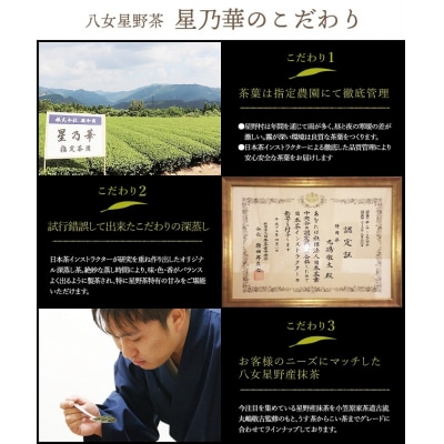八女星野茶詰合せ「星乃絆」【八女茶】.AB646
