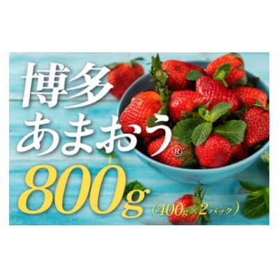 ★限定品★あまおう(400g×2パック)/2027年1月下旬～4月発送.AC401