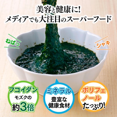 話題のフコイダン含む!玄界灘の恵みアカモクとろろ(280g×3本).AC405
