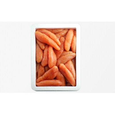 大容量「無着色辛子明太子」1kg×2個(一本物・切れ子込み)【辛子明太子】.AH165