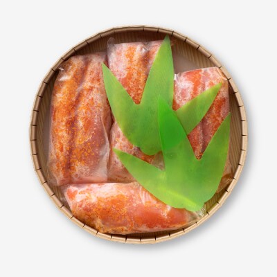 辛子めんたいこ樽入(450g)【辛子明太子】.AC419