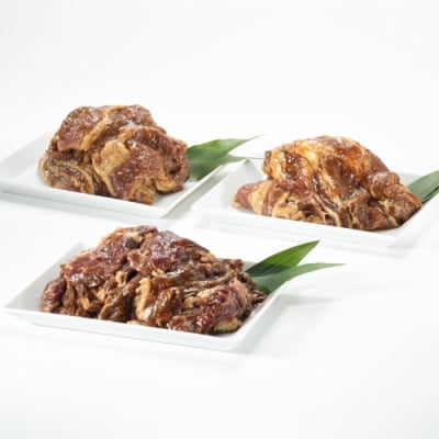 タレ漬けジャンボ焼肉三種(計1.5キロ).AC425