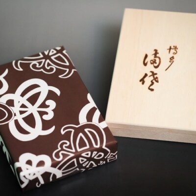 辛子めんたい昆布漬(木箱入り400g)〈博多料亭.満佐〉.B471