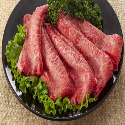訳あり!【A4～A5】赤身霜降りしゃぶしゃぶすき焼き用(肩・モモ)約800g【博多和牛】.AF214