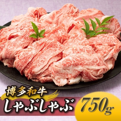 博多和牛しゃぶしゃぶ(約750グラム)【博多和牛】.AE347