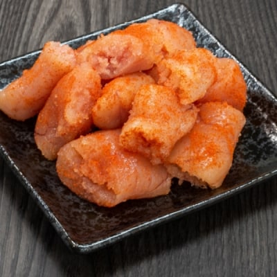 博多減塩辛子明太子/無着色切れ子(1kg).AE338
