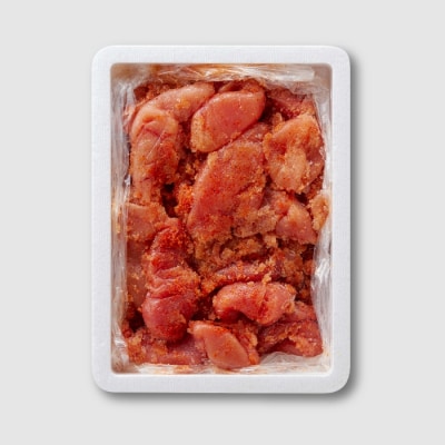 無着色辛子明太子並切れ(1.6kg)【辛子明太子】.AD309