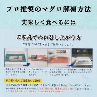 津軽海峡産マグロ　赤身ブツ切　200g