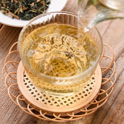 藍のお茶 ティーパックと藍染めフェイスタオルマスクのセット