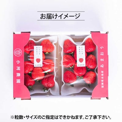 【農家直送】糸島産 完熟あまおういちご 280g×2P(S-Gサイズ) 小河農園[AJN003]