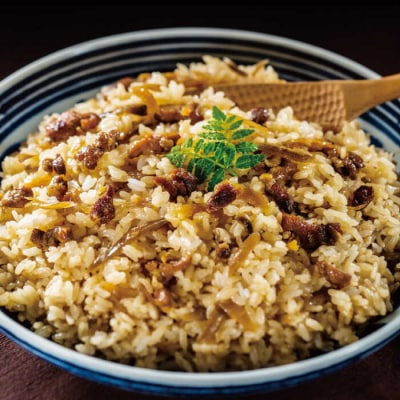 炭火焼鶏ごぼうめしの具5個セット 混ぜご飯 糸島市/ヒサダヤフーズ 鶏めし かしわ飯[AIA069]