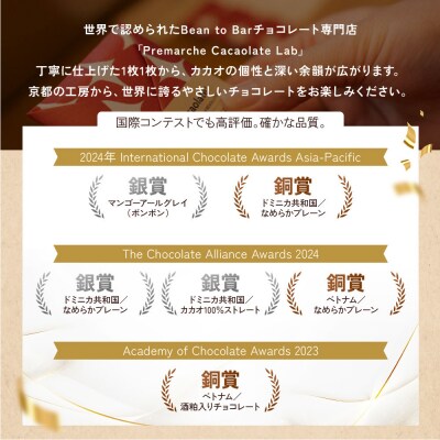 【Premarche Cacaolate Lab】手づくりチョコレート 食べ比べ12枚セット