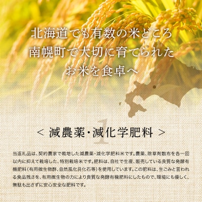 北海道産 特別栽培米 ゆめぴりか 白米 5kg 南幌町 空知 北海道米 今摺り米