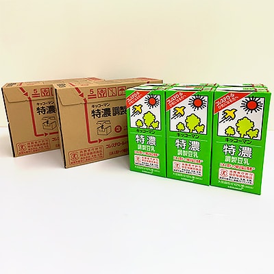 【毎月定期便】キッコーマンの特濃調製豆乳1000ml×18本 全5回