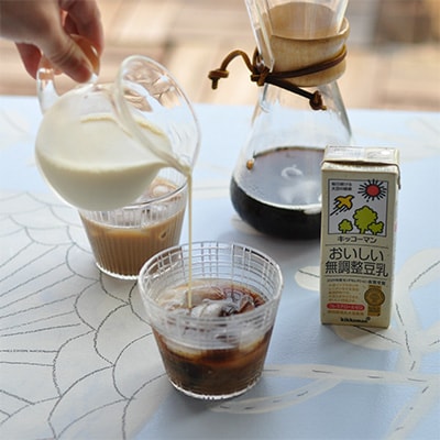 【毎月定期便】キッコーマンの豆乳おいしい無調整豆乳200ml×54本 全5回