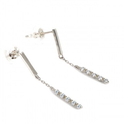 PTダイヤ　ピアス　トータル0.06CT　E303DI-P