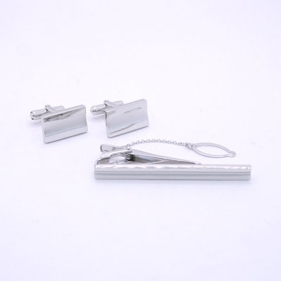 シルバー925　カフス・タイピンセット　HK1(OH-014)