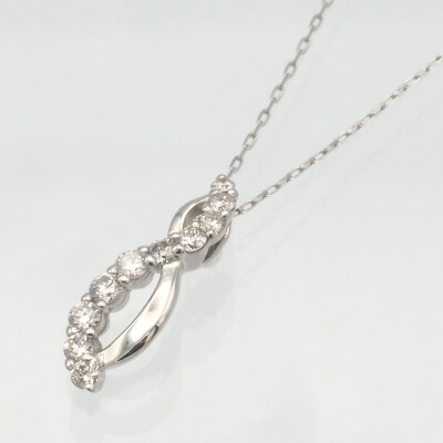 プラチナ　0.20ct　ダイヤモンド ペンダントネックレス　FHH-019728