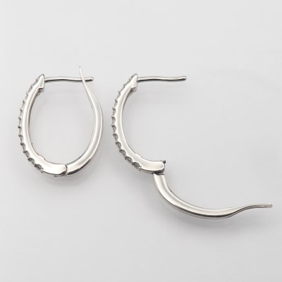 PT900 0.30ct ダイヤモンド ピアス　FFP-000336