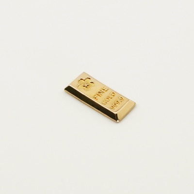 【置物】K24 純金(約0.5g)　ミニピュア(R)　金の延べ棒(SH-0014)